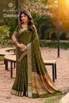 Dastoor Vol 3 By Kashvi Viscose Bright Moss Foil Ladies Saree Wholesale Online